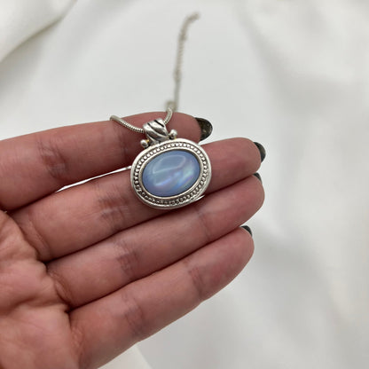 Iridescent Gemstone Necklace