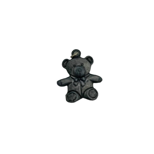 Vintage Silver-Toned Bear Charm