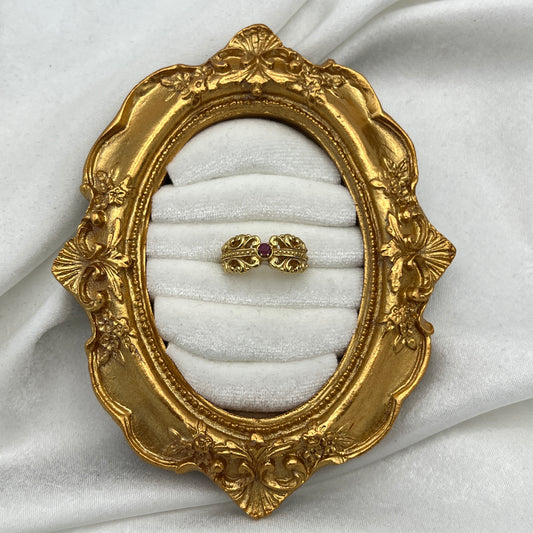 Avon Victorian Ruby Ring