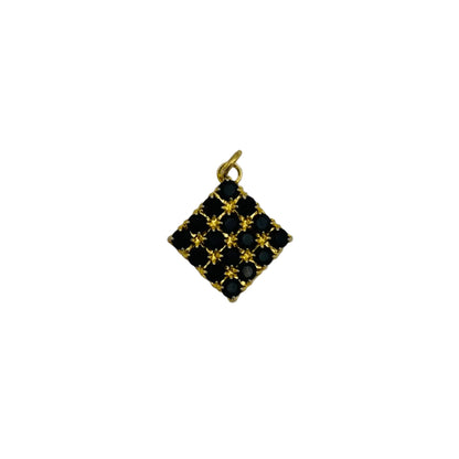 18K Gold Plated Rhinestone Pendant